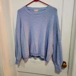 Altar'd State light blue knit sweater